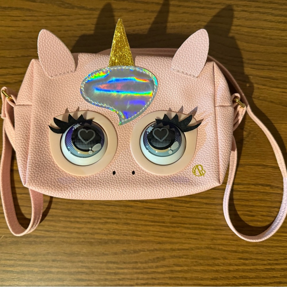 Pink Unicorn Kids Purse Pet